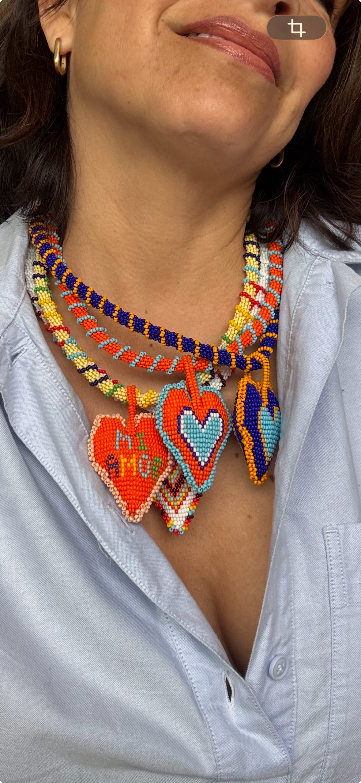 Collier Coeur MI AMOR