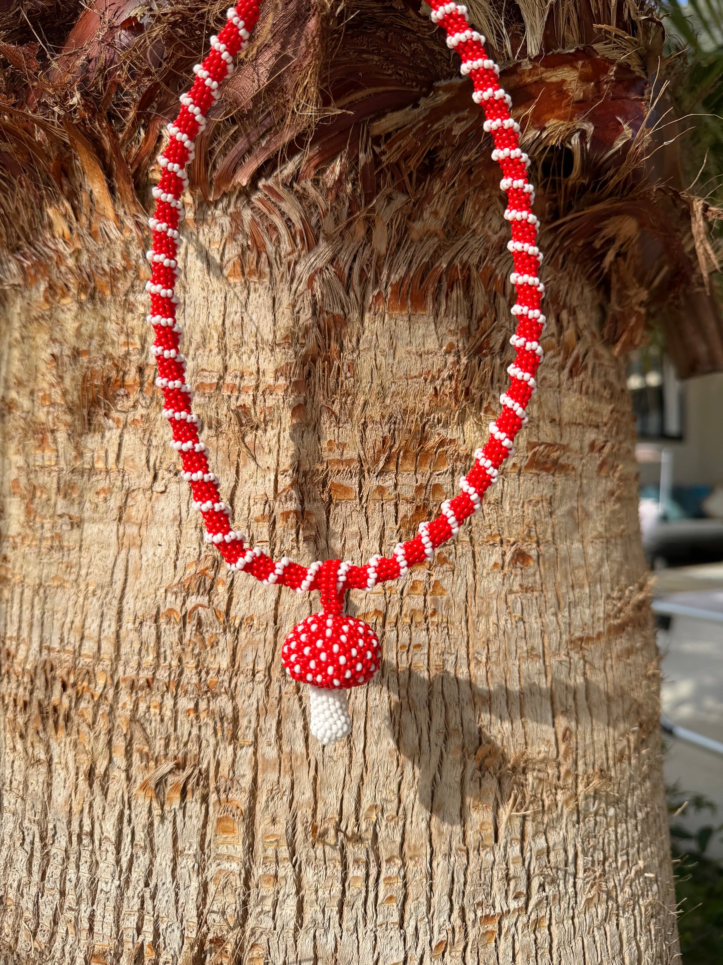 Collier champignon